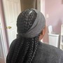 Kid's Braids with weave