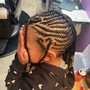 Kid's Braids (12 and under only ) (does not include singles )