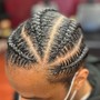 Men Braids (corn row style)