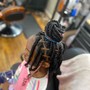 8 to 10 Feed In Braids