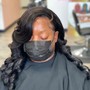 Rinse on leave out for weave