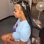 Jumbo Knotless Braids Butt Length