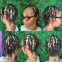 Micro Twist With Kinky Bulk Human Hair (extension added)-PLEASE BRING HAIR