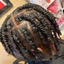 Kids 2 strand twists