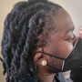 Faux loc Extensions (shave sides)