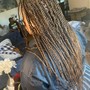 Kid's medium Box Braids(12 and under)(Hair Provided)