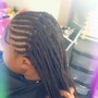 Tribal Braids and Box braids