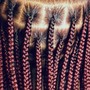 Small knotless Braids