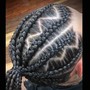 2-10 Feed In Braids