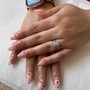 Gel Manicure - With Nail Art