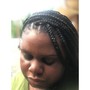 Med. Knotless braids