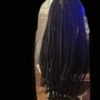 Micro link weft sew in