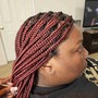 ADD OMBRE COLORS TO BRAIDS