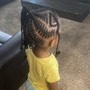 Kid's Braided Ponytail