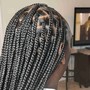 SMEDIUM KNOTLESS BRAIDS SHOULDER LENGTH