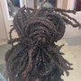 Loc retwist /style (half head)