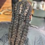 6 Stitch Cornrow Feedins