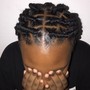 Men Two Braids