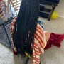 Straight Back (9-14 braids)