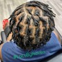 Loc Maintenance  - Half Head of Locs / Undercut