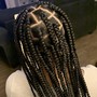 Jumbo box braids