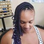 Medium Knotless Box Braids