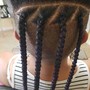 Medium Knotless Box Braids