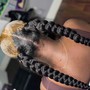 Braided Ponytail (With Braiding hair)