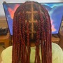 Medium Knotless Braids