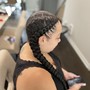 Takedown of braids