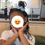 Kids braids (kids style no hair added)