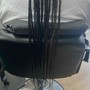 Feed in braids small / medium