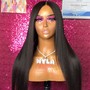 Handmade customized frontal wig