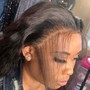 Frontal wig install