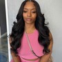 Lace Closure Sew In(frontal look)