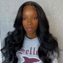 Lace Closure Sew In(frontal look)