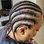 Cornrows for Weave w/o Shampoo/ Blow-Dry