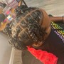 Men partial/kid 2 strand twist