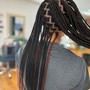 Medium Knotless Braids