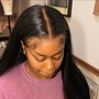 Lace frontal Wig Install + wig provided by me