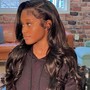 Lace frontal Wig Install + wig provided by me