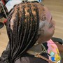 Small knotless Braids