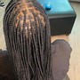 Small knotless Braids