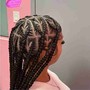 Crisscross Individual Braids, Style