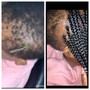 Regular size Men design scalp braids