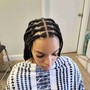 Cornrows for wig, crotchet and weave