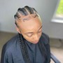 6-8 feed in Braids