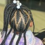 5-10 kids stitch Braids natural hair (ages 5-12)