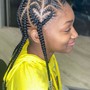 5-10 kids stitch Braids natural hair (ages 5-12)