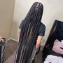 Medium Box Braids